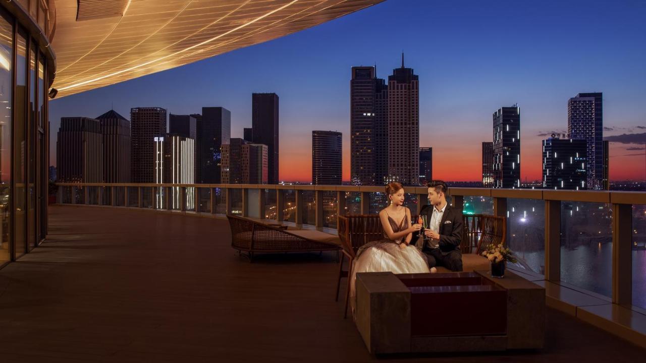 Intercontinental Tianjin Yujiapu Hotel & Residences By Ihg Exteriör bild